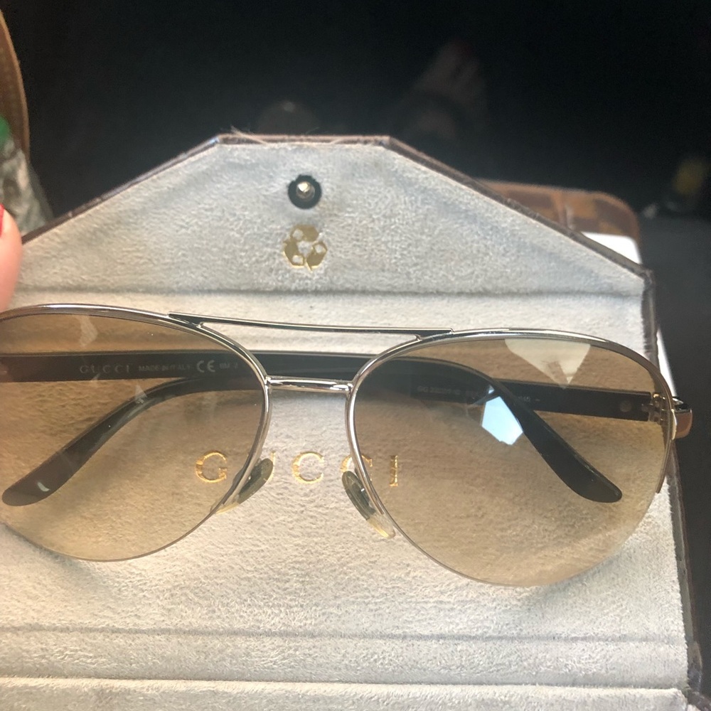 Gucci aviators sunglass